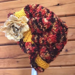 Hand knit Hat by Bonnie